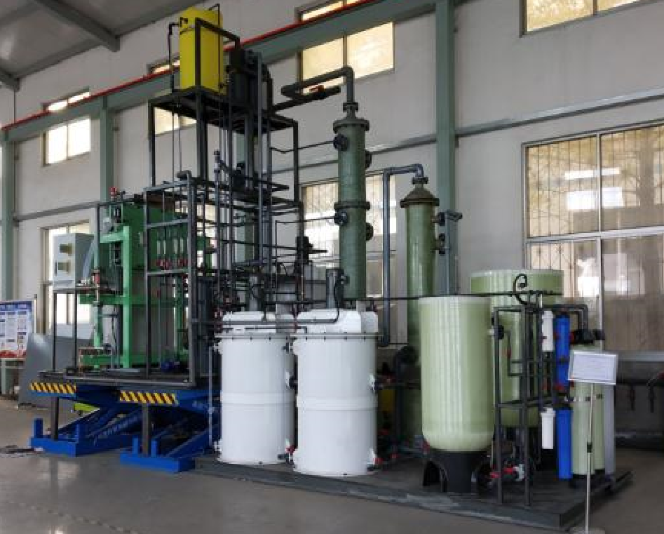 Waste Water Treatment NACLO Generator from Brine, 0.8%, 5%, 10%